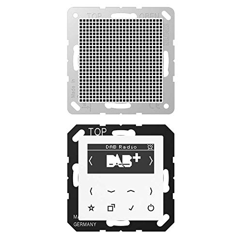 Radio DAB+ Kit Mono S As/A Alpine blanc encastrable pour une installation murale discrète