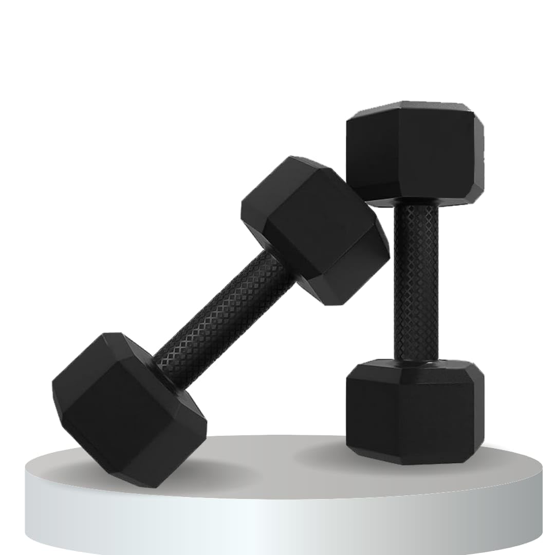 ABF FITNESS Fixed Dumbbell Set, Set of 2 Dumbbells Set and Fitness Kit for Men and Women Whole Body Workout, Black (3KG) (B0CKZD38PZ) Amazon Price History, Amazon Price Tracker