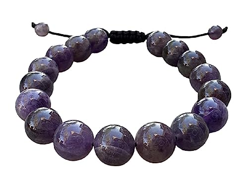 Pulsera ajustable de cuentas de cristal genuino 10mm miniatura 1