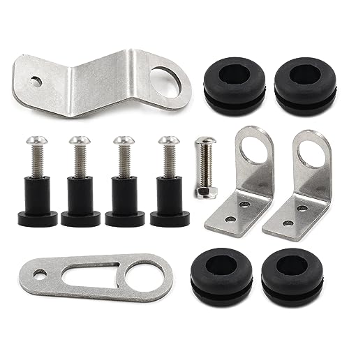 Bolt-on Radiator Bracket Kit For Honda Civic EG/EK 92-00 Integra 94-01 K-Series K20 K24