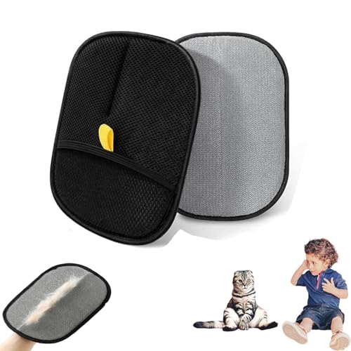 Image of Pet Hair Remover Gloves, 2025 New Pet Hair Removal Gloves for Carpet, Couch, Furniture, Car Seat, Upgraded Pet Hair Removal Tool (2pcs)