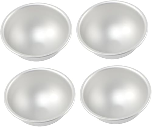 Miniatura 4 de VILLCASE Molde de baño para plantilla de pastel, molde de jabón en forma de molde de jabón, moldes redondos para tartas, herramienta para hornear,