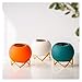 vhhhjhhkl Cute Small Flower Pots Ceramic Flower Planter Pots Indoor Flower Plant Pots Modern Decorative Gardening Pot for All House Plants Plant Containers Small Flower Pots (Color : White) (Yellow)