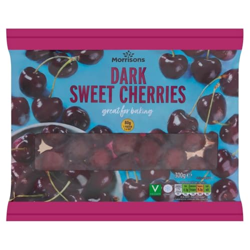 Morrisons Dark Sweet Cherries 300g