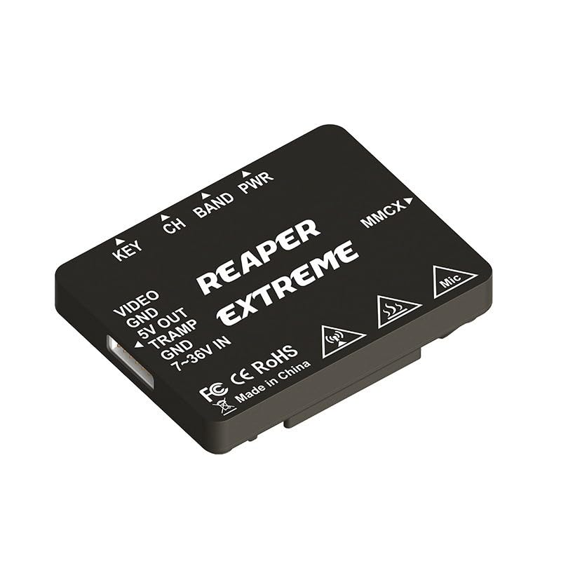 Image of for Foxeer for Reaper Extreme V2 2.5W 1.8W VTX 5.8G 72CH Pitmode 2500mW Build-in Mic CNC for Heat Dissipation Shell 2-8S for FPV Long Range Easy to Replace(1.8W)