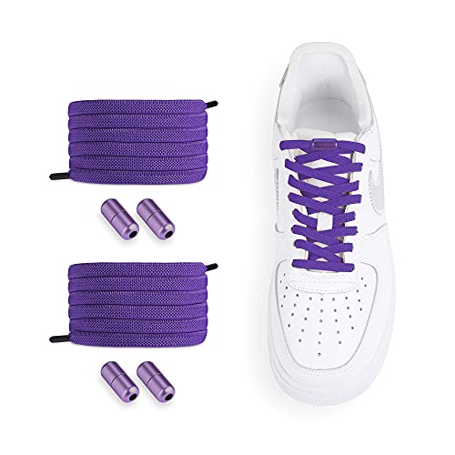 No Tie Shoelaces, (3 Pairs) Elastic Shoe Strings,HXAYR Shoe Lace Replacements Tieless Shoelaces for Kids and Adults