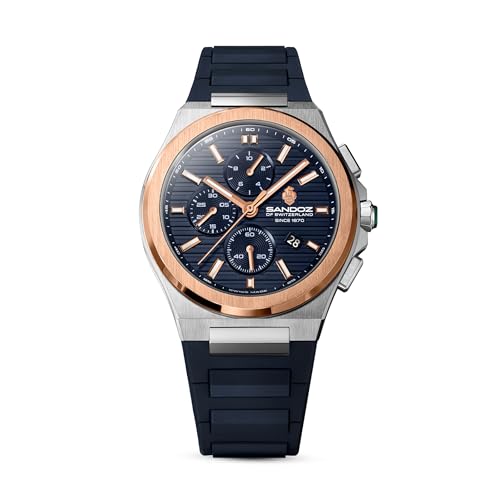 Image of SANDOZ Chanet Premium Quartz Chronograph Swiss Made Watch for Men - SZWGO0000827