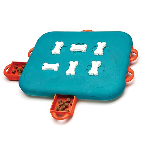 Outward Hound by Nina Ottosson Dog Casino Treat Puzzle Enrichment Toy, Level 3 Advanced,...