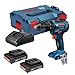 Price comparison product image Bosch Professional 18V System Cordless Combi Drill GSB 18V-55 (incl. 2x GBA 2.0Ah Batteries, Charger 18V-40, L-BOXX 136)