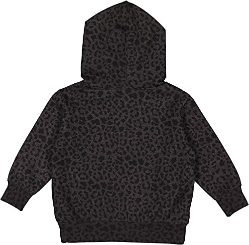 RABBIT SKINS Toddler Fleece Long Sleeve Hooded Pullover Sweatshirt with Side Seam Pockets2