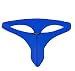 Youngbox Men's Thong G-String Sexy Mesh See Through Briefs Underwear, US L/Asia Tag XL(Waist 31-34),  Dark Blue