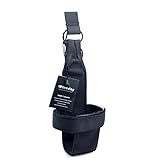 Die untere Schlaufe ist mit verstellbarem Klettverschluss versehen, um geeignet auch für Flaschen mit anderem Durchmesser (passt nur für Flaschen mit einem Umfang, der weniger als 26 cm ist.