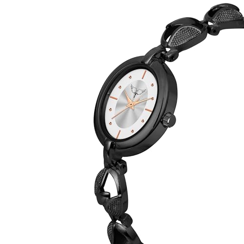 Image of WHITE BIRD Premium Quartz Analog Champagne Oval Dial Stainless Steel Strap Watch for Women