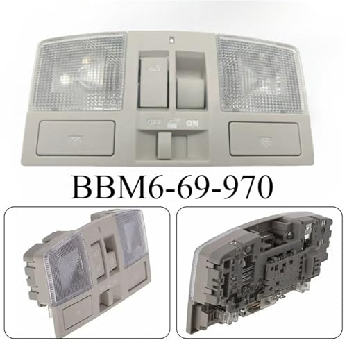 Consola superior BBM6-69-970 con lámpara de techo Doom interior para Mazda 3 con techo solar 2