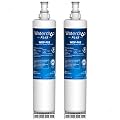 Waterdrop Plus 4396508 Refrigerator Water Filter, Replacement for Whirlpool® 4396510, EveryDrop® Filter 5, NSF/ANSI 401&53&42 Certified, ???????????????????????????????? ????????????????, 2 Filters(Package may vary)