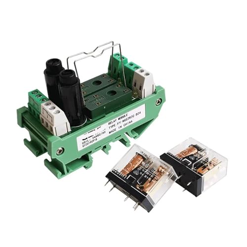 Módulo relé OM 12V de 2 canales contra sobrecargas para protección de PLC 3