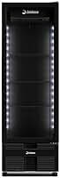 Expositor e Refrigerador Vertical VRS16 Imbera - All Black Inverter 485L Porta de Vidro 0ºC a +7ºC Bivolt Automático