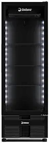 Expositor e Refrigerador Vertical VRS16 Imbera - All Black Inverter 485L Porta de Vidro 0ºC a +7ºC Bivolt Automático