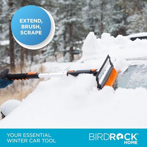 ‎Snow MOOver 39" Extendable Snow Brush with Squeegee & Ice Scraper | Foam Grip | Auto Snow Brush | Auto Ice Scraper | Car Truck SUV — 사진 3