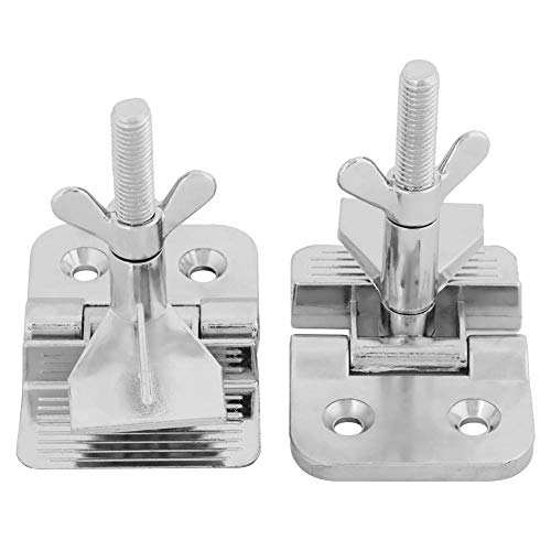 2pcs Serigrafia Metallo Farfalla Cornice Cerniera Morsetto Strumento Hobby Fai da te Per la Riparazione Della Cornice Dello Schermo Argento