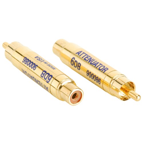 Harrison Labs 6 dB RCA Line Level Audio Attenuator Pair by Harrison Labs - Used condition - US$33.24
