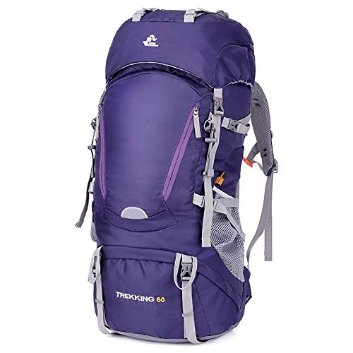 SKYSPER Mochilas de Senderismo 50L 65L con Cubierta Impermeable de Marcha Trekking Macutos