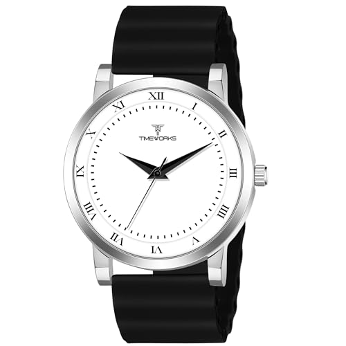 Image of TIMEWORKS Designer Round Dial Watch Silicon Changeable Smart Watch Strap with Smart pin Men's & Boy's Watch BG-408