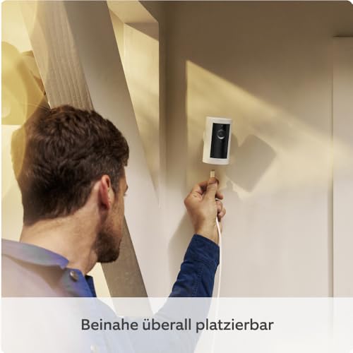 Ring Außenkamera Plus Netzstecker (Outdoor Camera Plus neueste generation) | 2K-Weitwinkelvideo… – Ansicht 5