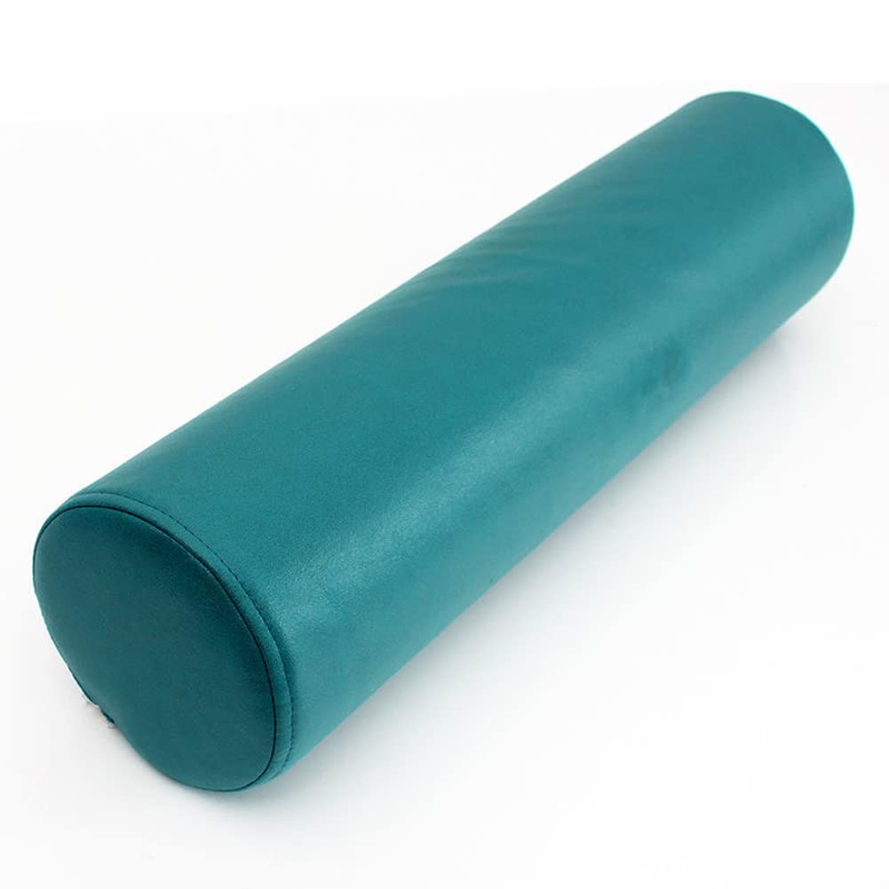 XANAYXWJ Cuscino cilindrico per Il Collo in Schiuma con Base Antiscivolo Cuscino di Supporto per Collo Schiena Lombare Ideale per Divano, Poltrona, Sollievo dal Dolore e Comfort