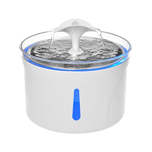 Dispensador de Agua Automático para Gato con Luz LED