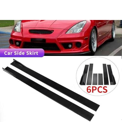 Extensiones de panel basculante negro brillante de 86,6 pulgadas para Celica 01-05 2
