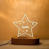 Transparent Gift Lámpara de Mesa 3D Led Infantil Diseño de Estrella Personalizada - Lámpara de Metacrilato con Luz Nocturna Ajustable - El Regalo Original para niños, baby shower, bautizo y cumpleaños Transparent Gift Lámpara de Mesa 3D Led Infantil Diseño de Estrella Personalizada - Lámpara de Metacrilato con Luz Nocturna Ajustable - El Regalo Original para niños, baby shower, bautizo y cumpleaños