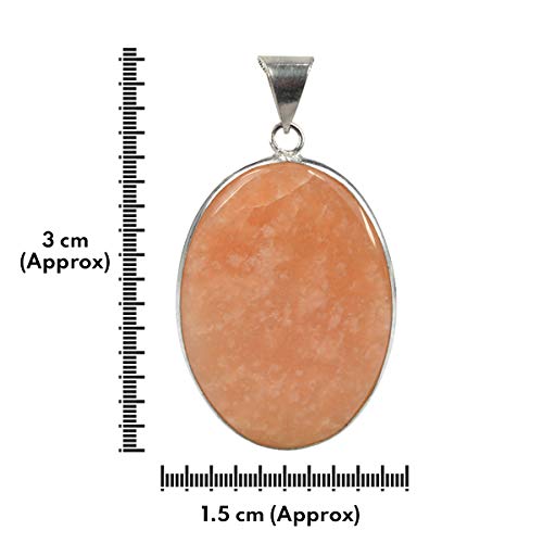 Image of Reiki Crystal Products AAA Yellow Amazonite Pendant Natural Crystal Stone Pendant /Locket with Metal Chain for Reiki Healing and Crystal Healing Gemstone for Unisex (Color : Yellow)