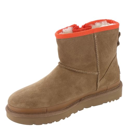 UGG Women's Classic Mini Zipper Tape Logo Boot4