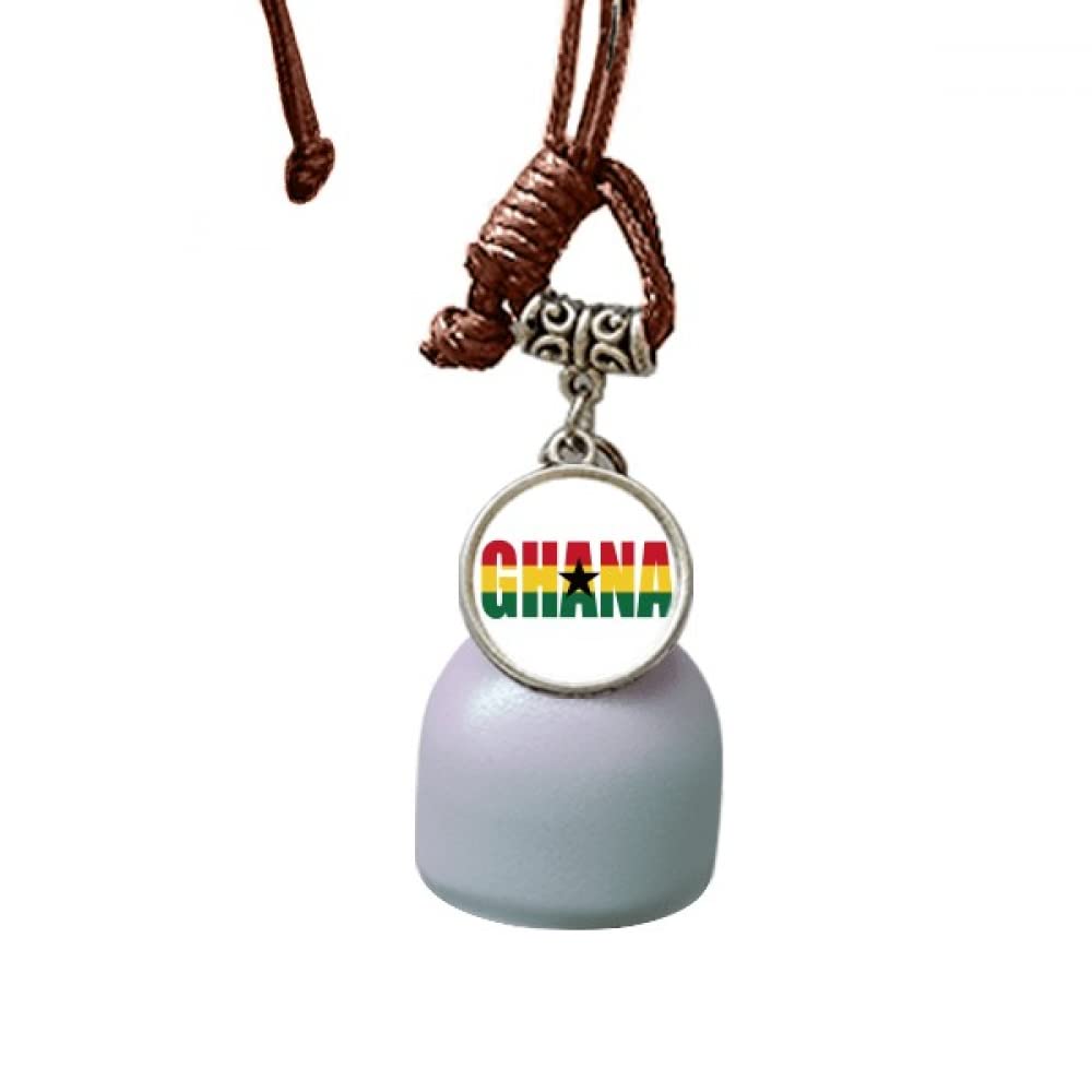 Attrape-rêves drapeau Ghana suspension voiture et carillon déco