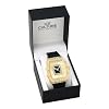 Techno Pave Men's 41mm Iced Out Tonneau Shape Watch, Numeral Dial