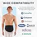 YConnect Ostomy Belt for Men & Women | Colostomy Ostomy Bag Covers for Sports | Discreet Ileostomy Belt | Ostomy Bag Cover | Ostomy Wrap Abdomen | Inner Pocket to Hold Ostomy Pouch (Black, Medium)