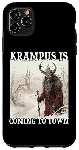 クランプスT |クランプス コスチューム Kramperl |サンタクロース スマホケース iPhone 11 Pro Max 用
