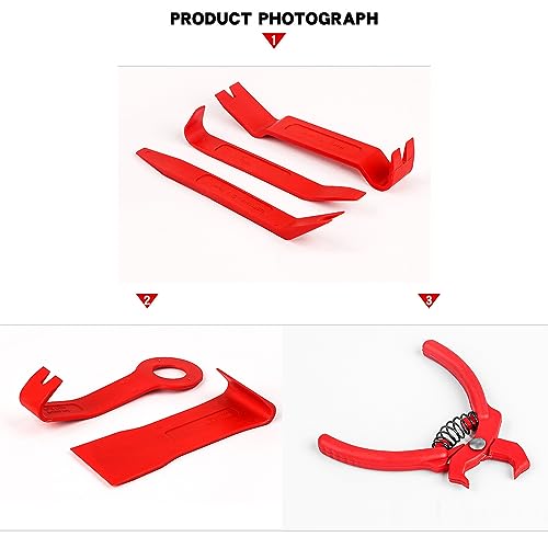 Kit d'outils de suppression de tableau de bord pour enlever facilement le clip de porte