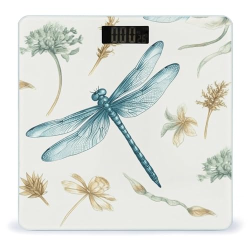 Báscula Digital de Baño Dragonfly Pantalla LCD 400 Lb miniatura 1