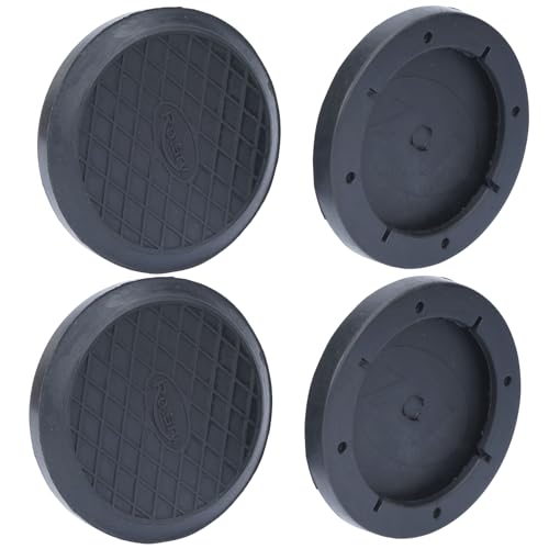 4 Pack Car Round Rubber Arm Pads, Heavy Duty Car Lift Accessories Arm Pads for Auto Truck Hoist, Hoist Pads Automotive, Rubber Lifting Pads(125x20mm)