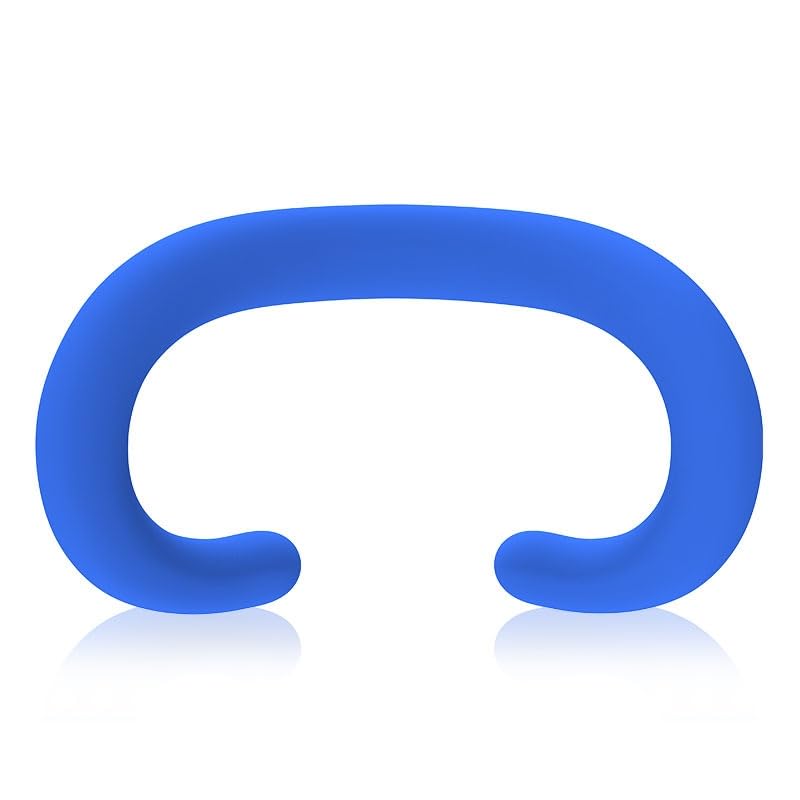 for Apple Vision Pro Silicone Eye Mask Sweatproof Dustproof Replaceable Silicone Case(Blue)-image-23