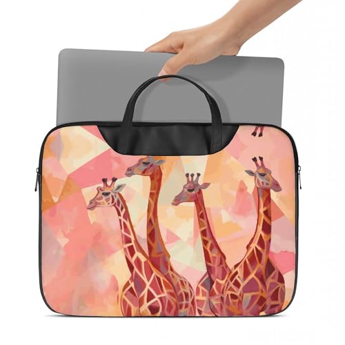 Bolso Bandolera para Portátil 17 Pulgadas con Estampado de Jirafa miniatura 5