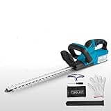 ヘッジトリマー コードレス 充電式ヘッジトリマー 【マキタ18Vバッテリー対応可能】刈込幅510mm 切断径15 バリカン 生垣刈り込み機 両刃駆動 軽量 庭木剪定 生け垣整え 枝切り【本体のみ・電源＆充電器別売】