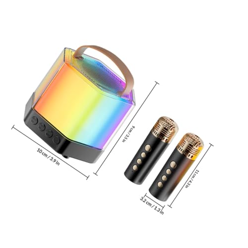 Mini Machine de Karaoké Q7 Facile et Compacte avec Double Micros - 6