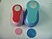Set of 2pcs (1.5 inch+2 inch) Wave Circle Punch Scrapbooking Craft Punch eva Punches Paper Cutter by Fascola