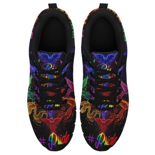Sonzj-II Pride LGBT Running Jogging Shoes Women's Men's Lightweight Sneakers2
