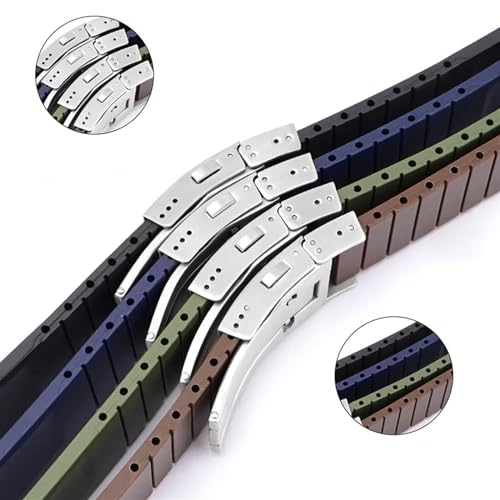 Bracelet de sport de remplacement Hydroconquest caoutchouc 19mm