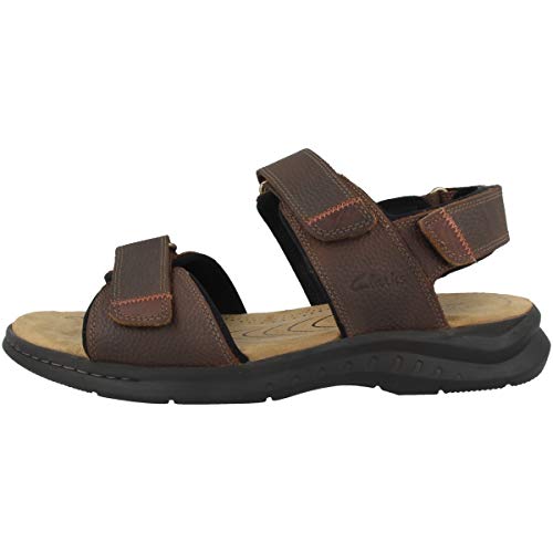 Clarks Men's Hapsford Creek Fisherman Sandal, Brown...