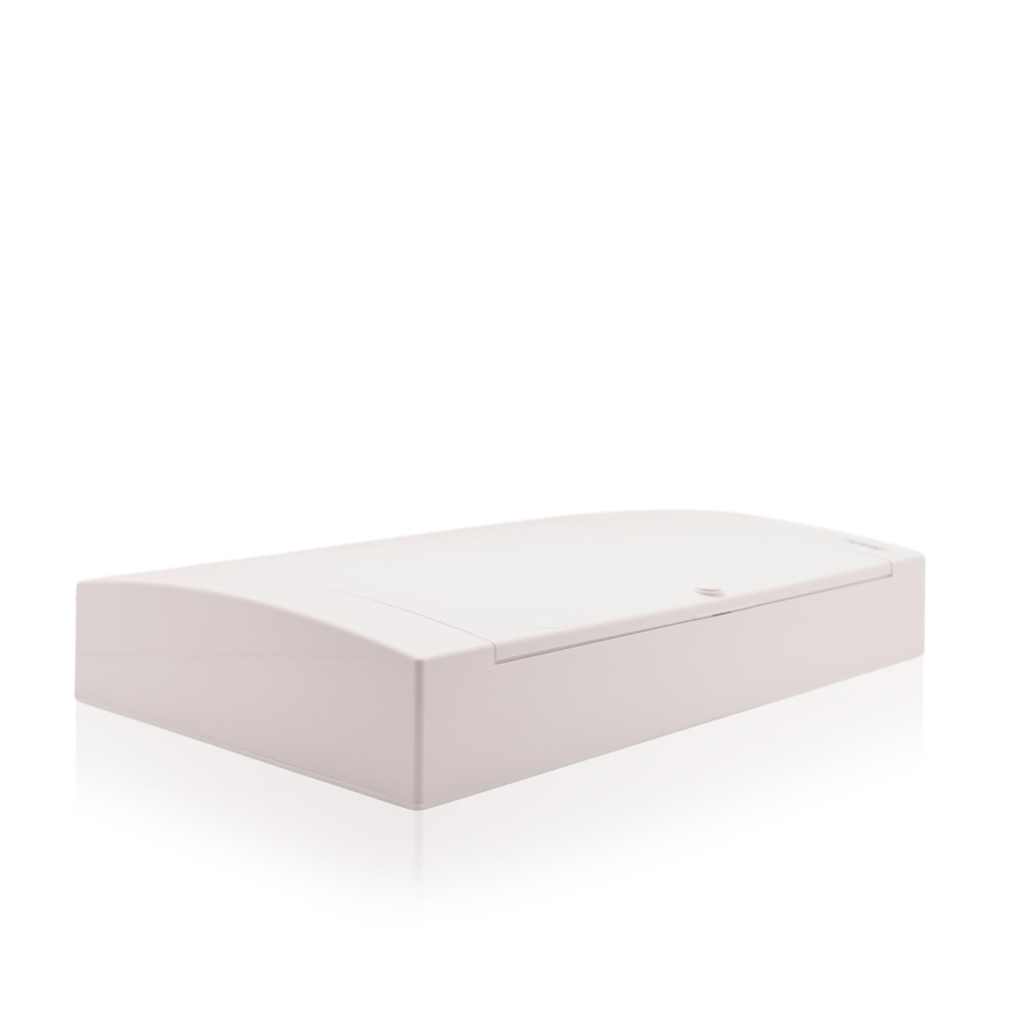 Intratec natynkowy rozdzielacz komunikacyjny IP40 – wytrzymały rozdzielacz sieciowy z tworzywa sztucznego ABS do routera, panel łatowy, 655 x 396 x 112 mm, biały